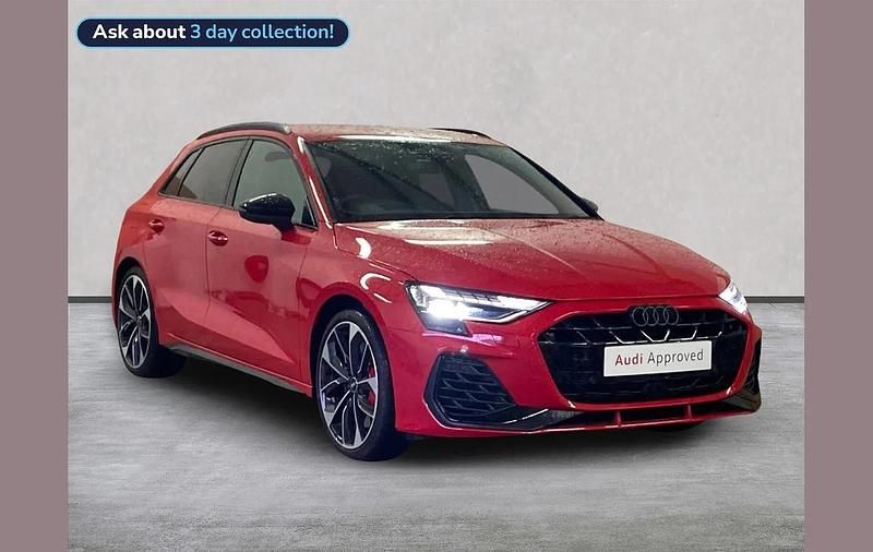 Used Audi S3 Sportback Black Edition 333 HP (244 kW) 2025 Red Hatchback