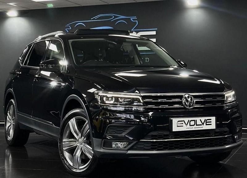 Black Used 2018 VW Tiguan Allspace SEL SUV | £20,995 (Fair price) - Image 1/4