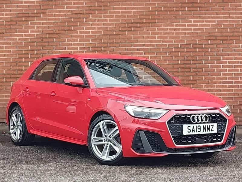 Red Used 2019 Audi A1 S-Line Hatchback | £13,698 (Fair price) - Image 1/4