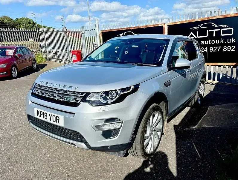 Used Land Rover Discovery Sport HSE Luxury 240 HP (176 kW) 2018 Silver SUV
