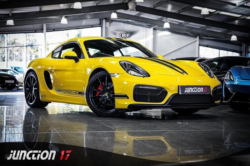 Yellow Used 2015 Porsche Cayman Coupe | £39,488 (Expensive) - Image 1/3