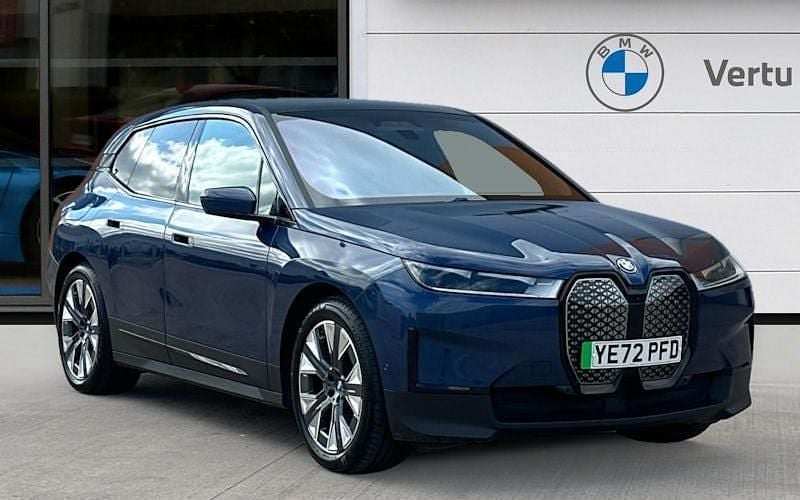 Blue Used 2022 BMW iX Sport Line SUV | £36,995 (Fair price) - Image 1/4