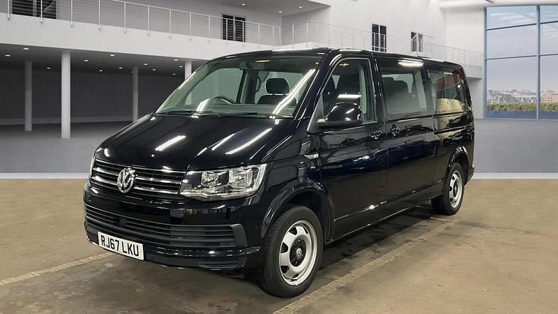 Used VW Transporter SE 150 HP (110 kW) 2017 Black Van