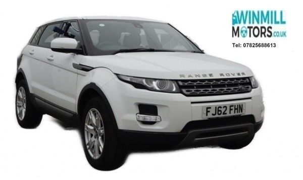 White Used 2013 Land Rover Range Rover evoque Pure Hatchback | £6,295 (Expensive) - Image 1/1