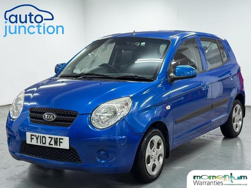 Used Kia Picanto 64 HP (47 kW) 2010 Blue Hatchback