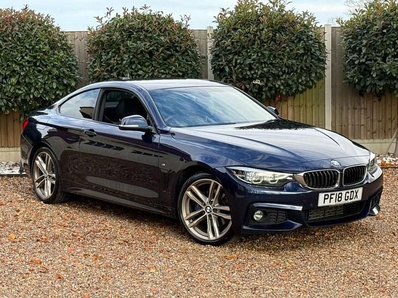 Used BMW 420 M Sport 190 HP (139 kW) 2018 Blue Coupe