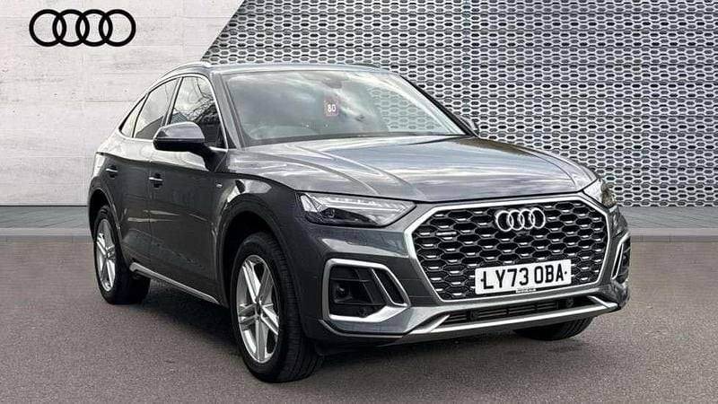 Grey Used 2023 Audi Q5 Sportback S-Line SUV | £34,490 (Fair price) - Image 1/4