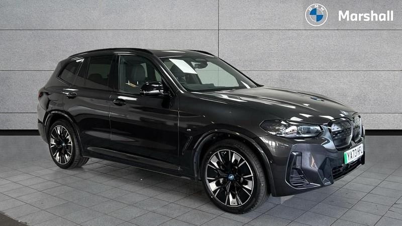 Sophisto grey xirallic Used 2023 BMW iX3 M Sport SUV | £35,366 (A bit pricey) - Image 1/4