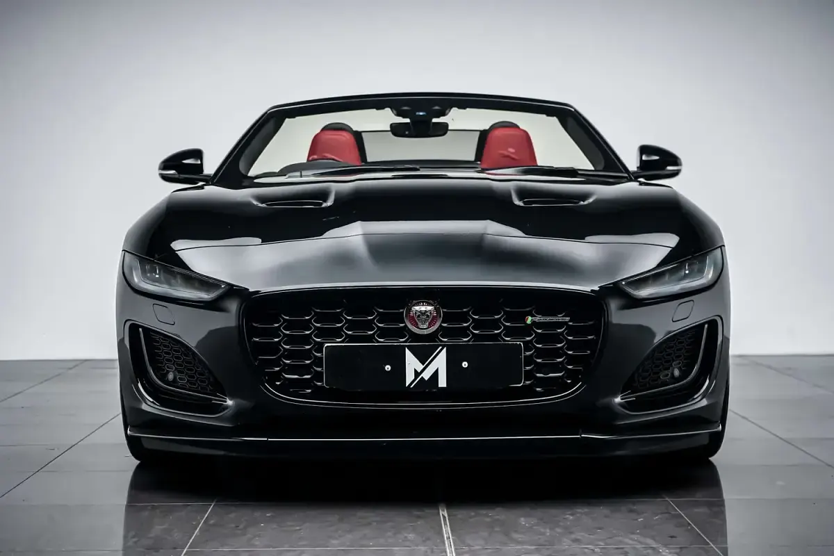 Used Jaguar F-Type R-Dynamic 300 HP (220 kW) 2022 Black Cabriolet