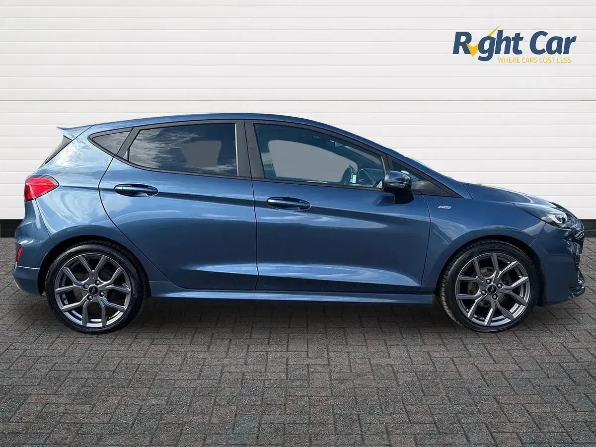 Used Ford Fiesta ST-Line 100 HP (73 kW) 2023 Blue Hatchback