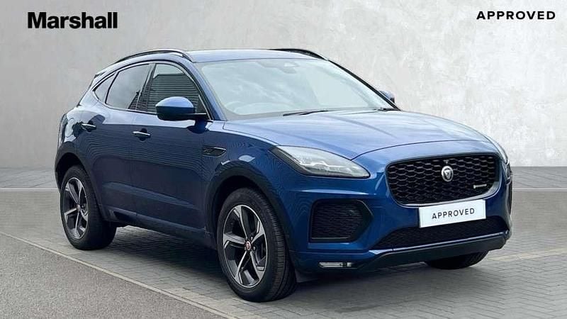 Blue Used 2021 Jaguar E-Pace R-Dynamic SUV | £25,971 (Fair price) - Image 1/4