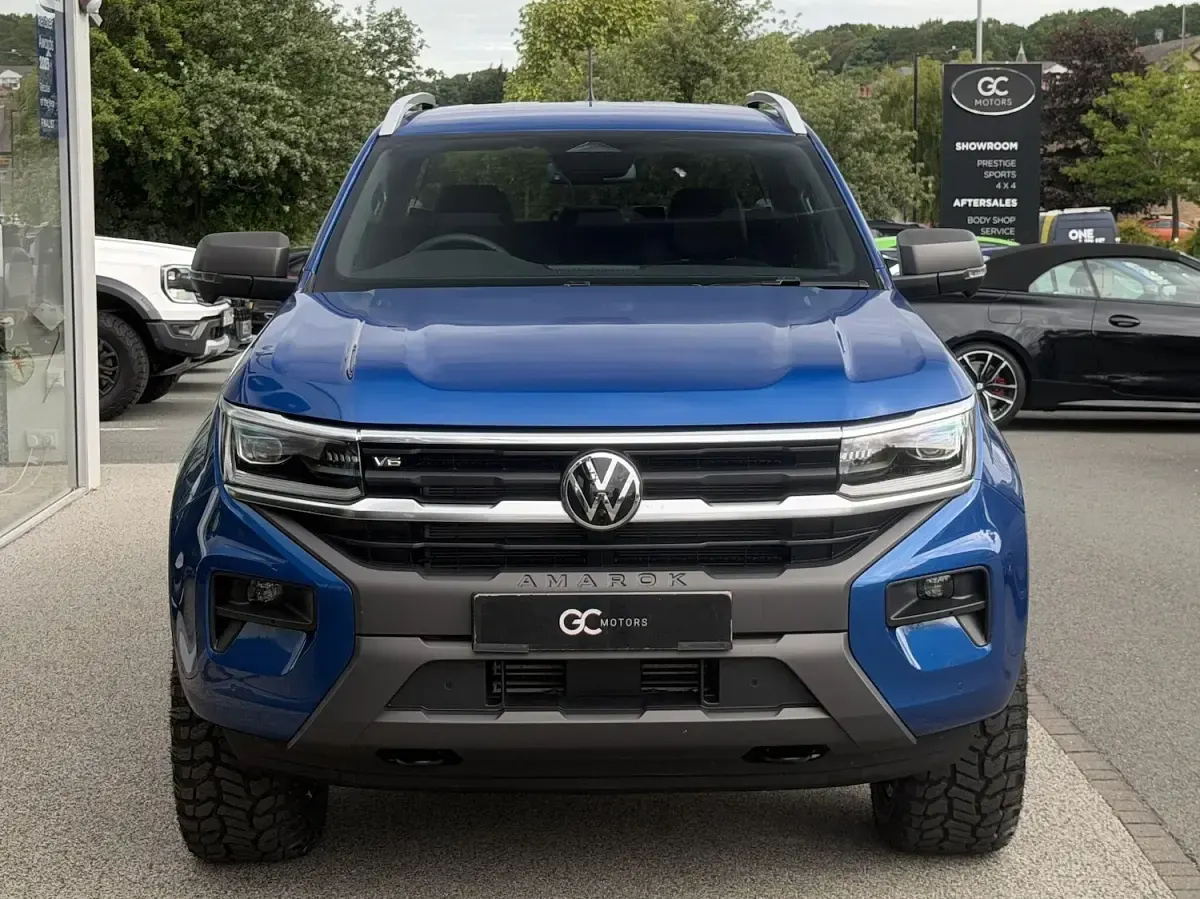 New VW Amarok PanAmericana 2025 Blue Pickup