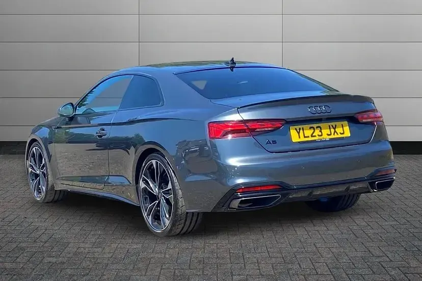 Used Audi A5 Black Edition 150 HP (110 kW) 2023 Daytona grey Coupe