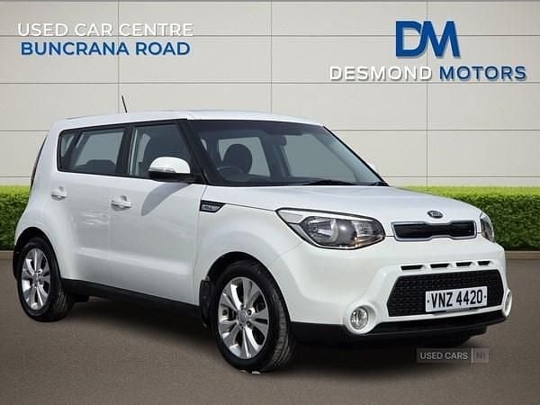 Used Kia Soul Plus 126 HP (92 kW) 2015 White SUV