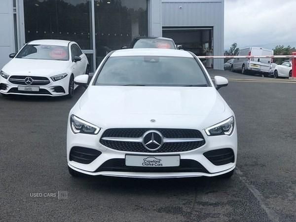 Used Mercedes CLA250e AMG Line Premium 2022 White Sedan