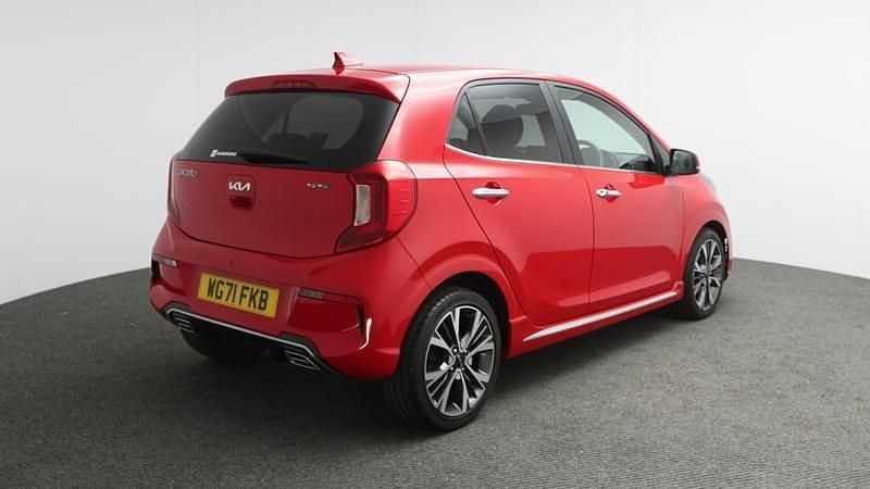 Used Kia Picanto GT-Line S 66 HP (48 kW) 2022 Red Hatchback