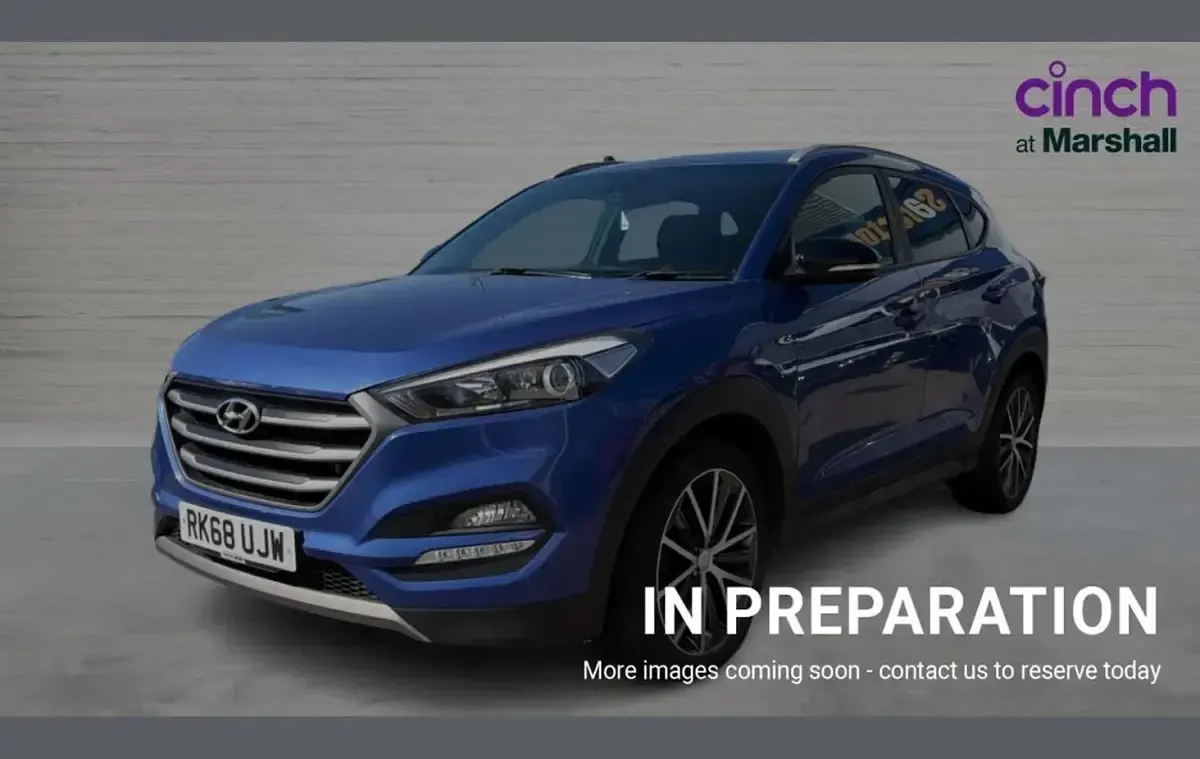 Used Hyundai Tucson GO! 174 HP (127 kW) 2018 Blue SUV