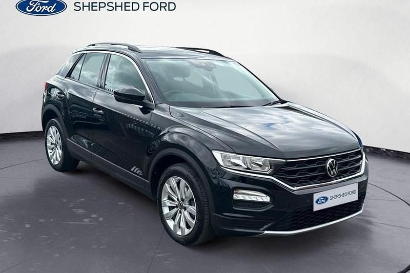 Black Used 2021 VW T-Roc SE SUV | £15,215 (Good price) - Image 1/1