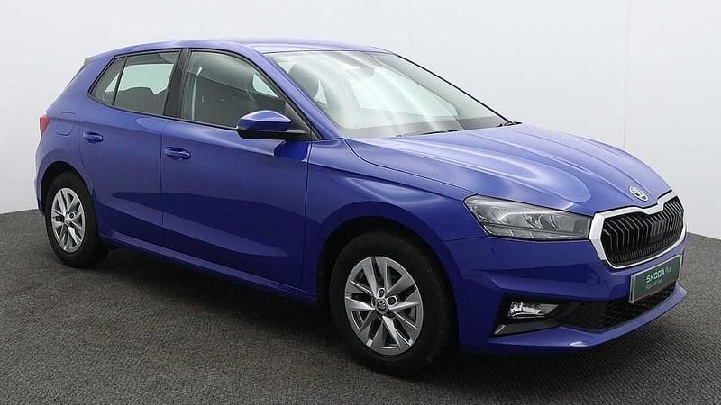 Energy blue Used 2023 Skoda Fabia Comfort Hatchback | £12,490 (Good price) - Image 1/4