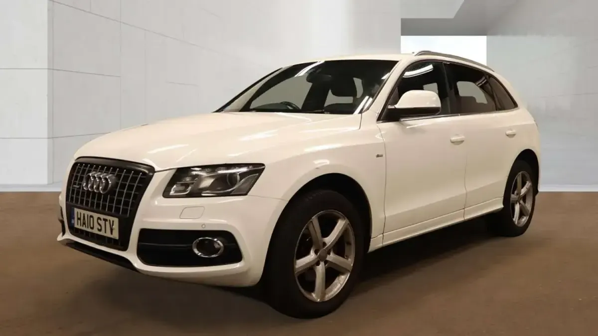 Used Audi Q5 S-Line 170 HP (125 kW) 2010 White SUV