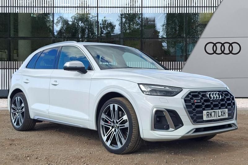 Used Audi SQ5 Black Edition 341 HP (250 kW) 2021 White SUV