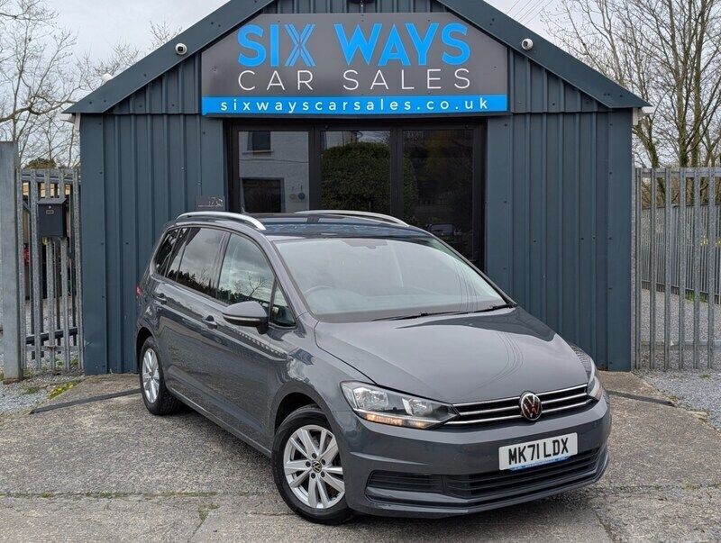 Grey Used 2021 VW Touran SE MPV | £15,490 (Good price) - Image 1/4