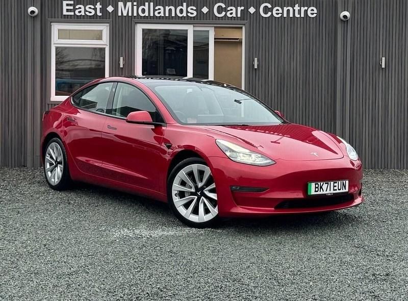 Red Used 2021 Tesla Model 3 Sedan | £16,495 (Fair price) - Image 1/1