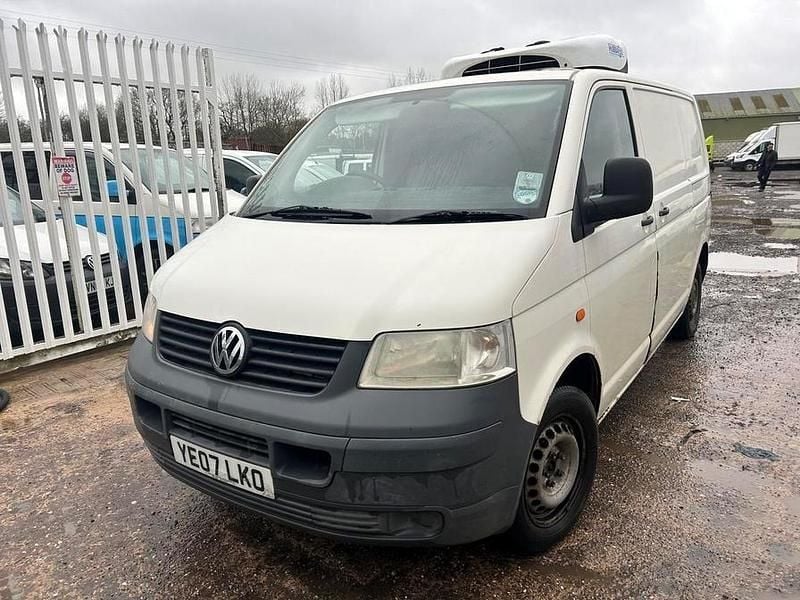 Used VW T5 84 HP (61 kW) 2007 White Van