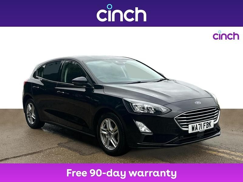 Black Used 2021 Ford Focus Zetec Hatchback | £12,009 (Good price) - Image 1/3