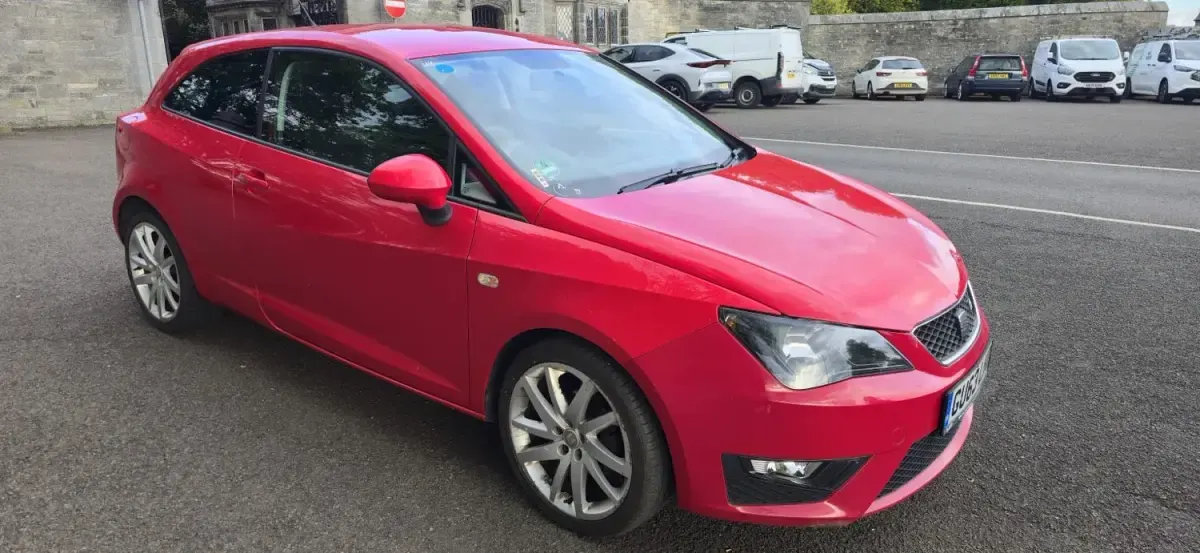 Second-hand Seat Ibiza FR 2013 Roșu Hatchback