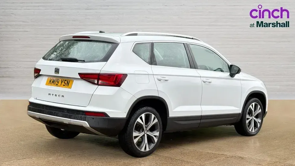 Used Seat Ateca Ecomotive 115 HP (84 kW) 2019 White SUV