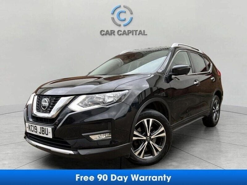 Black Used 2019 Nissan X-Trail N-Connecta SUV | £13,950 (Good price) - Image 1/4