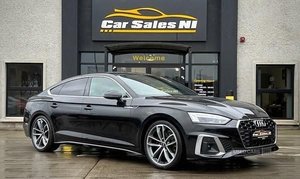 Used Audi A5 S-Line 2023 Black Coupe