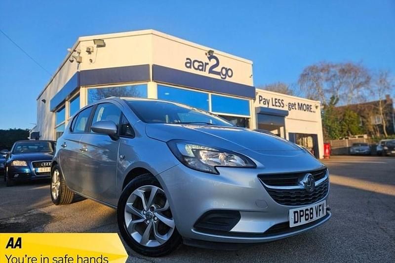 Used Vauxhall Corsa Sport 75 HP (55 kW) 2018 Silver Hatchback