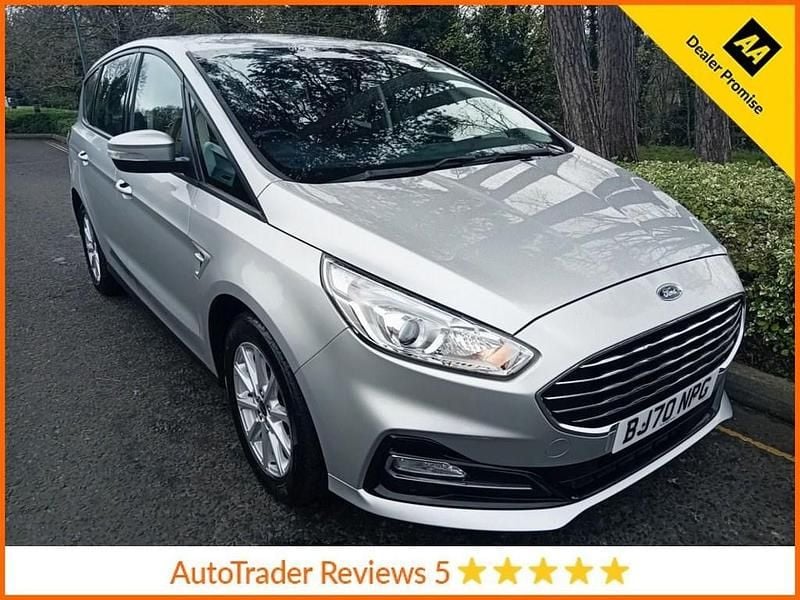 Silver Used 2021 Ford S-MAX Zetec MPV | £14,890 (Fair price) - Image 1/3
