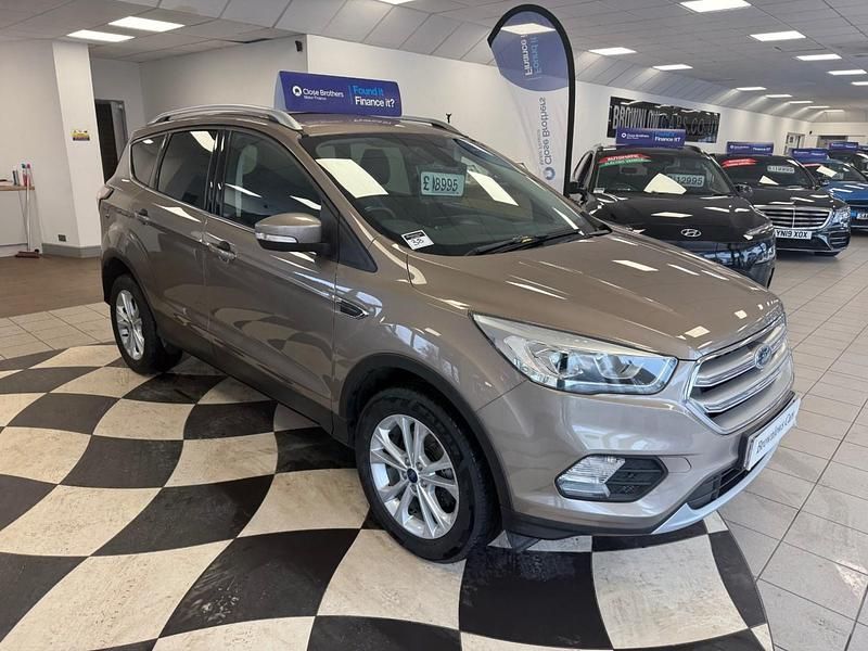 Used Ford Kuga Titanium 150 HP (110 kW) 2018 Silver SUV