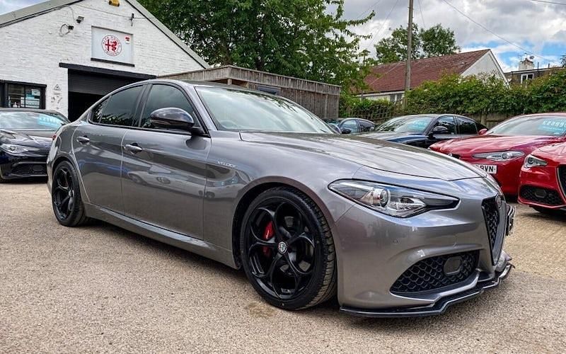 Grey Used 2019 Alfa Romeo Giulia Veloce Sedan | £26,995 (A bit pricey) - Image 1/4
