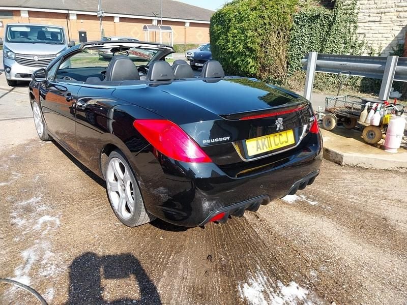 Used Peugeot 308 CC Allure 161 HP (118 kW) 2011 Black Cabriolet