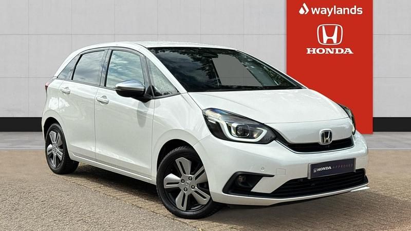 White Used 2021 Honda Jazz Hybrid Hatchback | £16,790 (Fair price) - Image 1/4