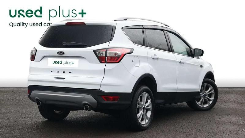 Used Ford Kuga Titanium 120 HP (88 kW) 2018 White SUV