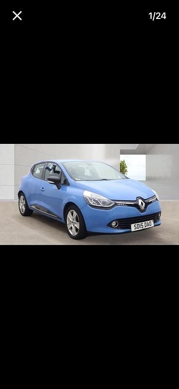 Used Renault Clio IV Dynamique 75 HP (55 kW) 2015 Blue Hatchback