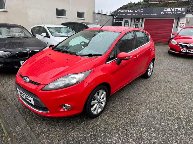 Red Used 2011 Ford Fiesta Zetec Hatchback | £1,895 (Good price) - Image 1/4