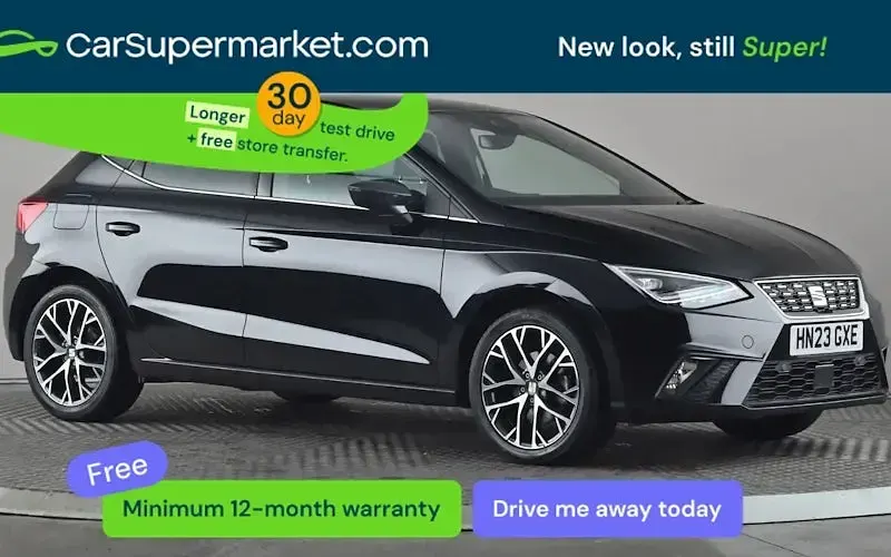 Begagnad Seat Ibiza XCELLENCE Lux 110 HK (80 kW) 2023 Halvkombi