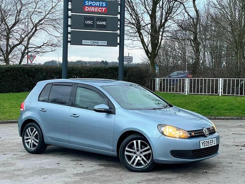 Used VW Golf VI SE 2009 Blue Hatchback