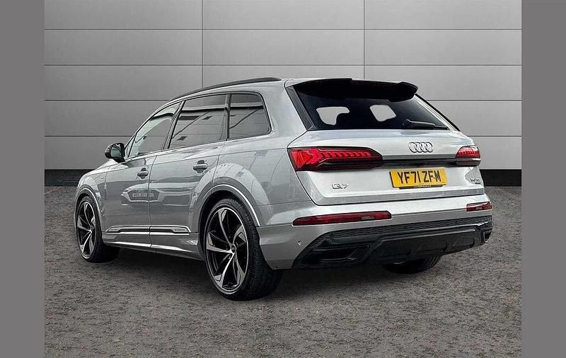 Used Audi SQ7 Black Edition 500 HP (367 kW) 2022 Silver SUV
