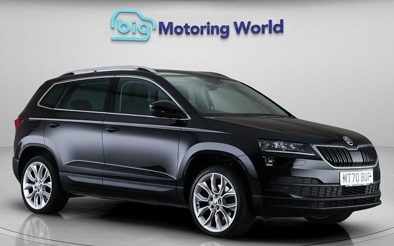 Used Skoda Karoq SE L 116 HP (85 kW) 2020 Black SUV