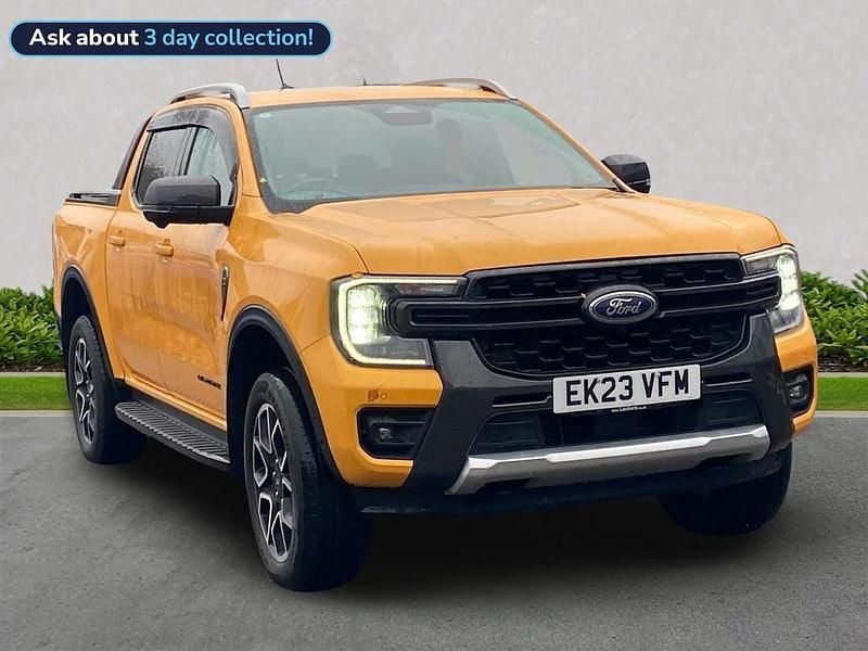 Orange Used 2023 Ford Ranger Wildtrack Pickup | £25,990 (Good price) - Image 1/4