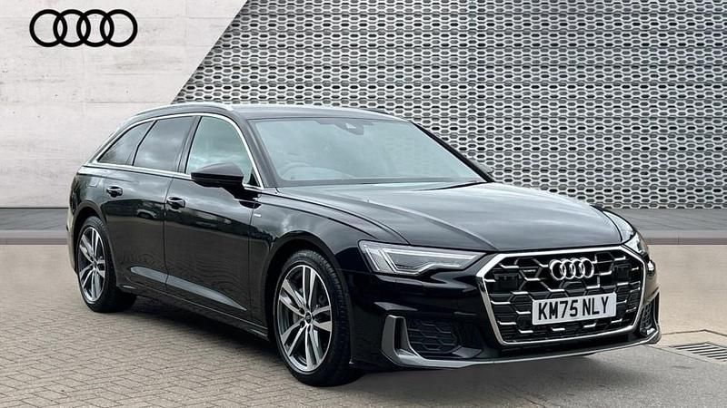 New Audi A6 S-Line 299 HP (219 kW) 2025 Black Estate