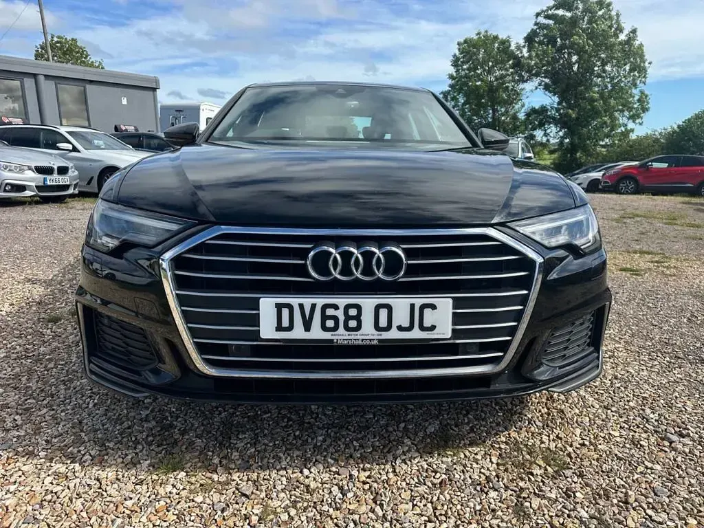Used Audi A6 S-Line 204 HP (150 kW) 2018 Black Sedan