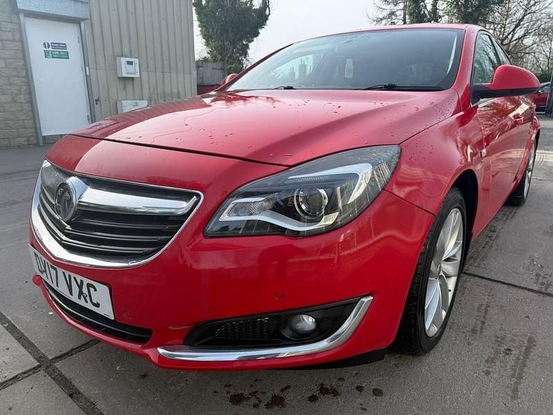 Second-hand Vauxhall Insignia SRi 136 CP (100 kW) 2017 Roșu Hatchback